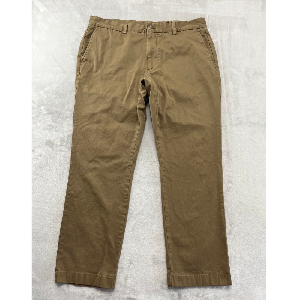Vineyard Vines Breaker Pant Men 36x30 Fit (36x28)Brown Stretch Straight Preppy